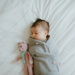 Cuddly Pig Rattle Pebble