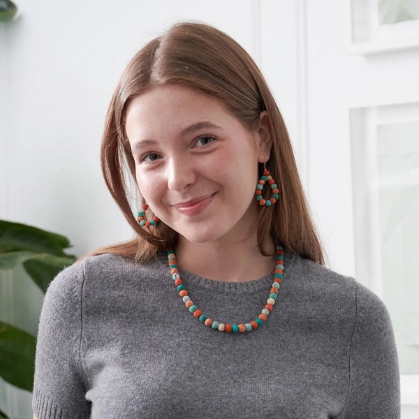 Kantha Capri Classic Necklace WorldFinds