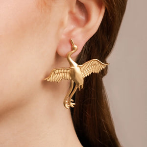 Flying Swan Earring Sarka & Cleo