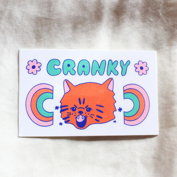 Cranky Sticker  Tender Ghost   