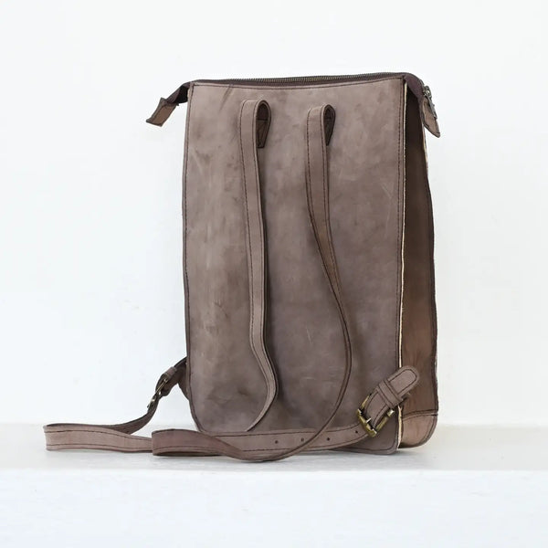 Sierra Slim Leather Backpack