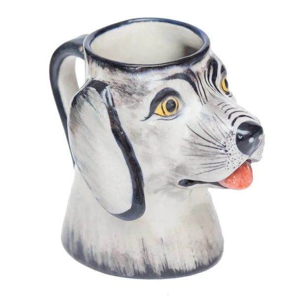 Stoneware Dog Mug Upavim Crafts