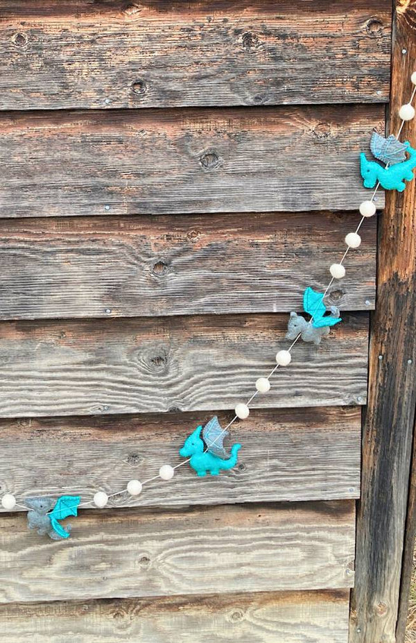 Felt Dragon Garland Ganesh Himal Trading