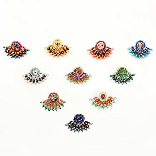 Duo Post Beaded Earring Altiplano
