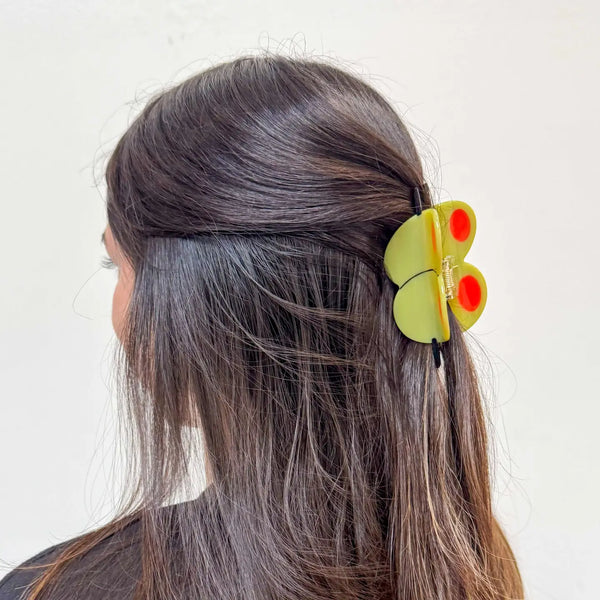 Large Hair Claw Clip Jenny Lemons Olive