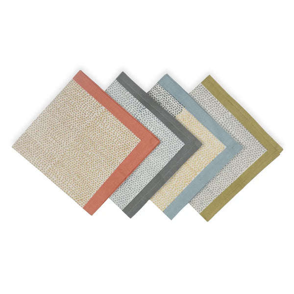 Reverie Napkin Set Sustainable Threads Raindrop
