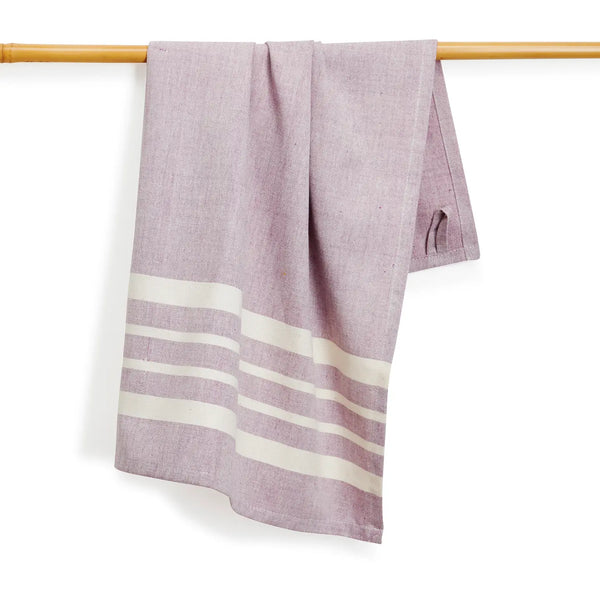 Handwoven Kitchen Towel Eggplant Sustainable Threads Eggplant