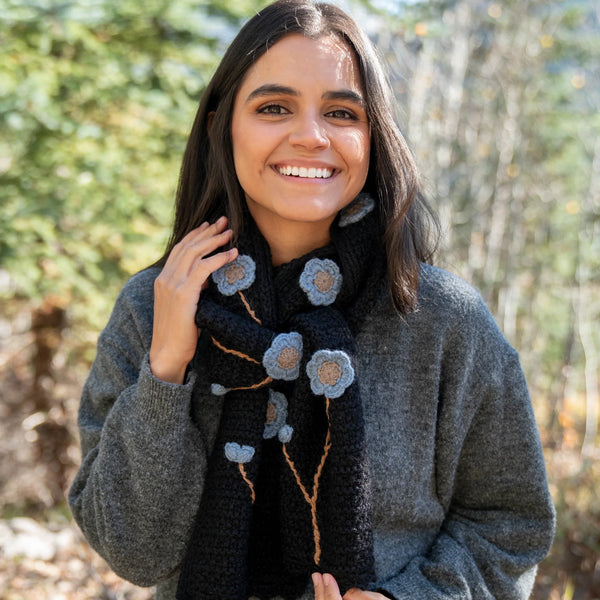 Embroidered Scarf