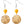 Coco basket Global Mamas Mustard