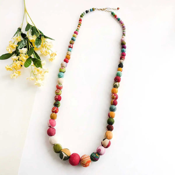 Kantha Kali Necklace Regular WorldFinds   