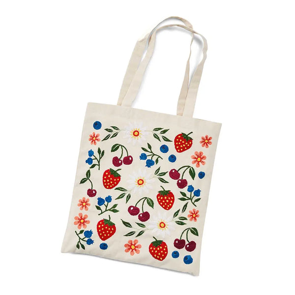 Embroidered Tote SERRV Farmers Market