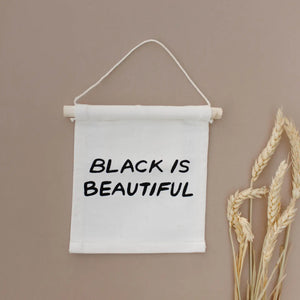 Black is Beautiful Hang Sign  imani   