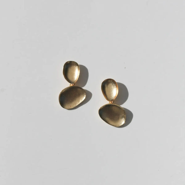 Luxe Gold Baubble Earrings