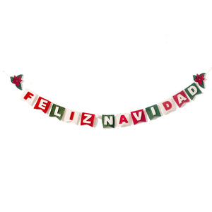 Feliz Navidad Garland Global Goods Partners