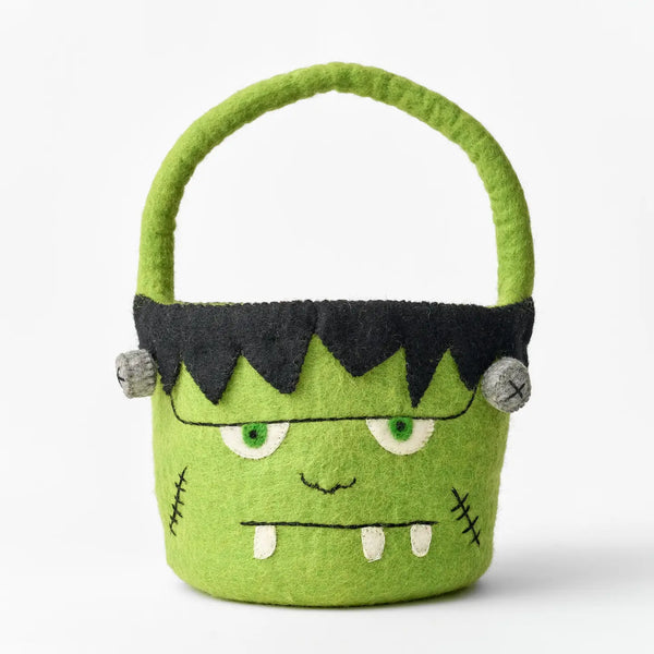 Felt Halloween Bucket Global Goods Partners Monster