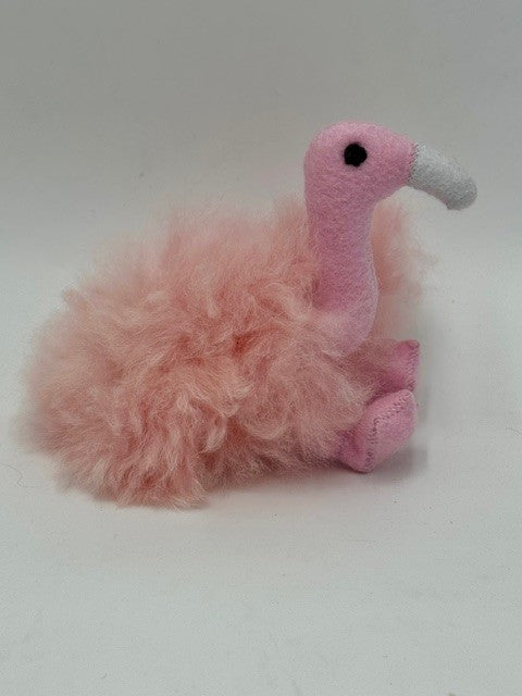 Alpaca Stuffed Flamingo Blossom Inspired Small