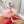 Alpaca Stuffed Flamingo Blossom Inspired Large