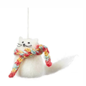 Fuzzy Kitten Ornament SERRV