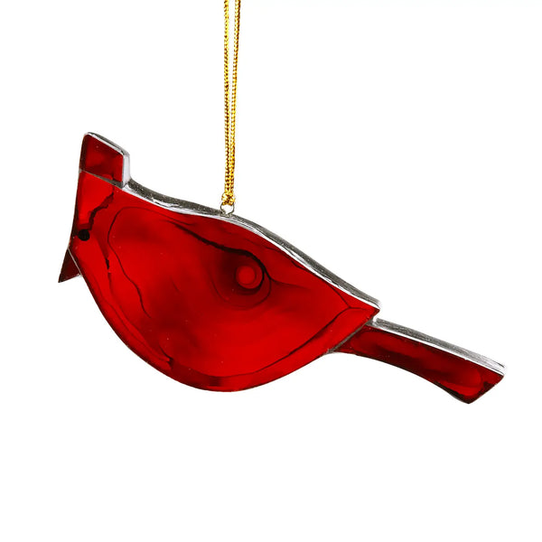 Glass Cardinal Ornament Ten Thousand Villages