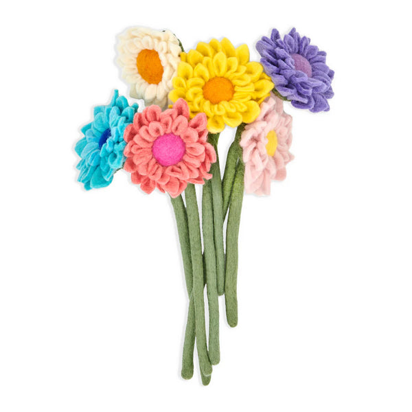Felt Dahlia Flower  Global Goods Partners   