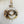 Blown Glass Ornament Christmas Silver and Gold Dandarah Gold Garland