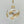 Mini Blown Glass Ornament Dandarah Gold Starry Sky