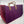 Grab And Go Felted Wool Carry All Fibers of Life Plum