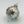 Mini Blown Glass Ornament Dandarah Green Snowflake
