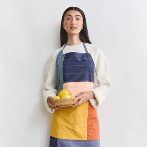 Adjustable Handstitched Bib Apron Anchal Project