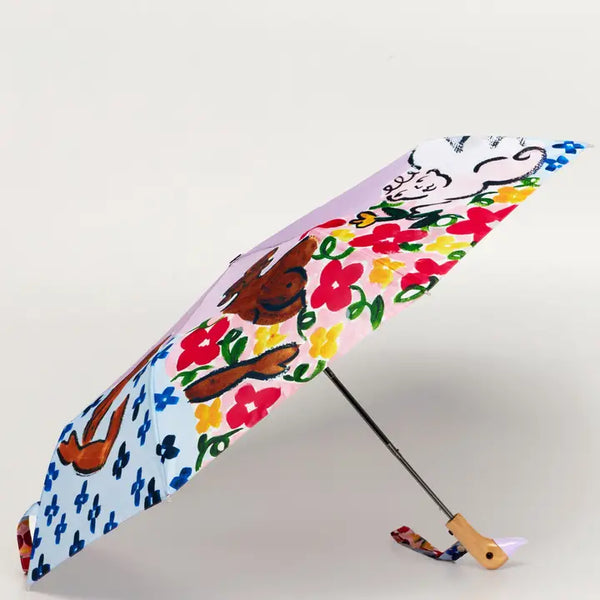 Recycled Compact Umbrella Original Duckhead Heaven's Garden