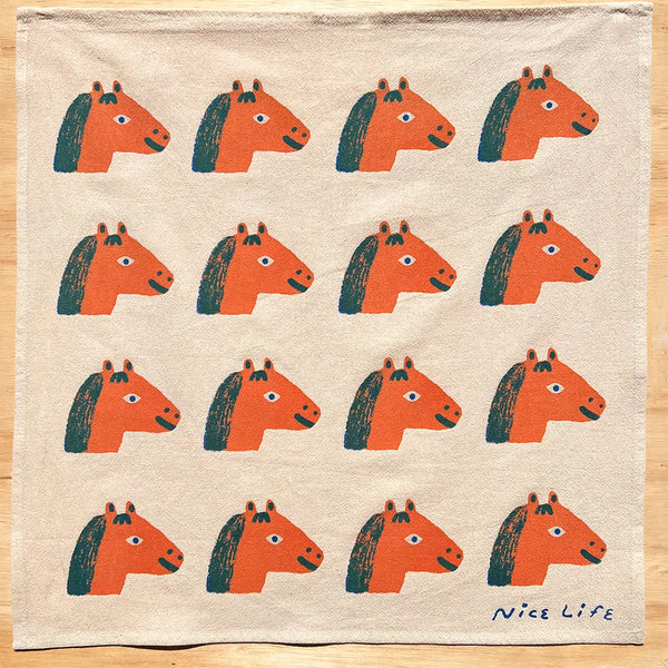 Screen Print Tea Towel Nice Life