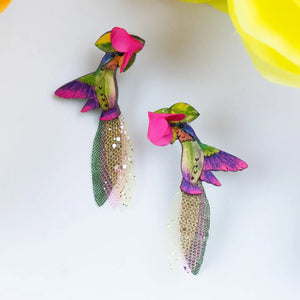 Hummingbird Earring Tulia's Artisan Gallery