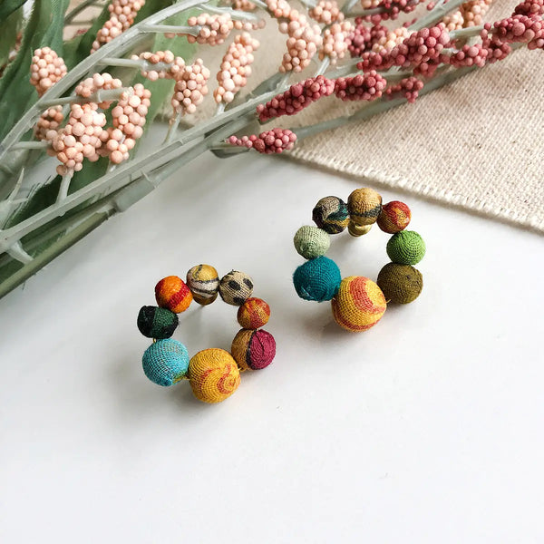 Kantha Hoop Posts WorldFinds