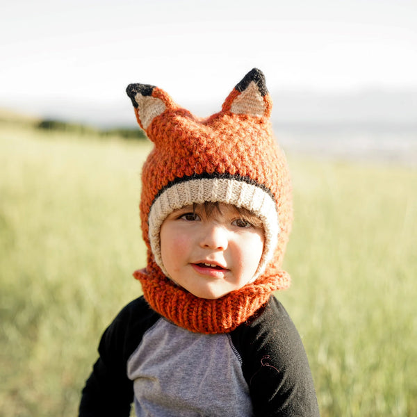 Kids Animal Hood Andes Gifts Fox