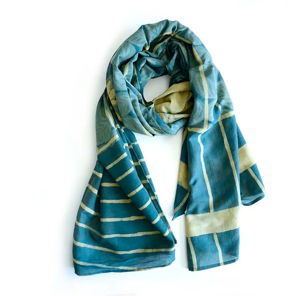Kiran Cotton/Silk Scarf Ichcha