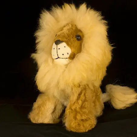 Alpaca Stuffed Lion Blossom Inspired