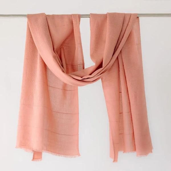 Maraki Cotton Shawl Sabahar Blush