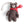 Mini Felt Christmas Ornaments Gry&Sif Bear with Scarf