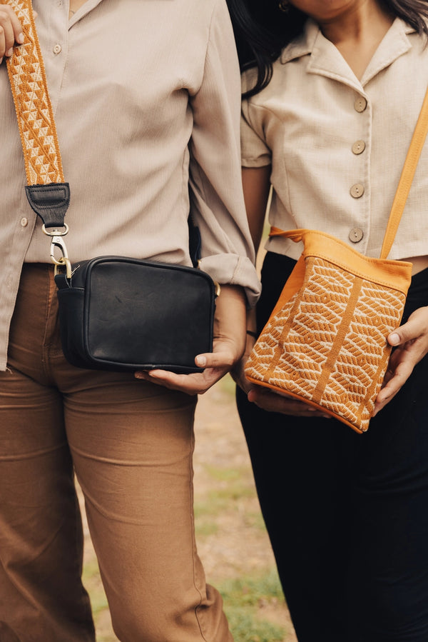Mini Leather Crossbody Bag Awamaki