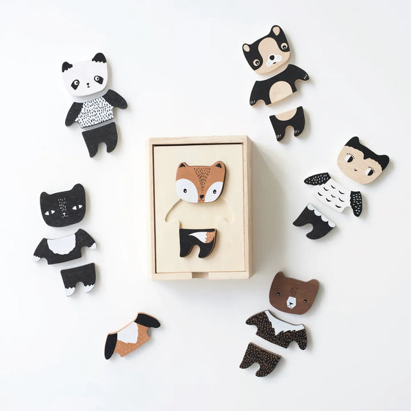 Mix And Match Animal Tiles Wee Gallery