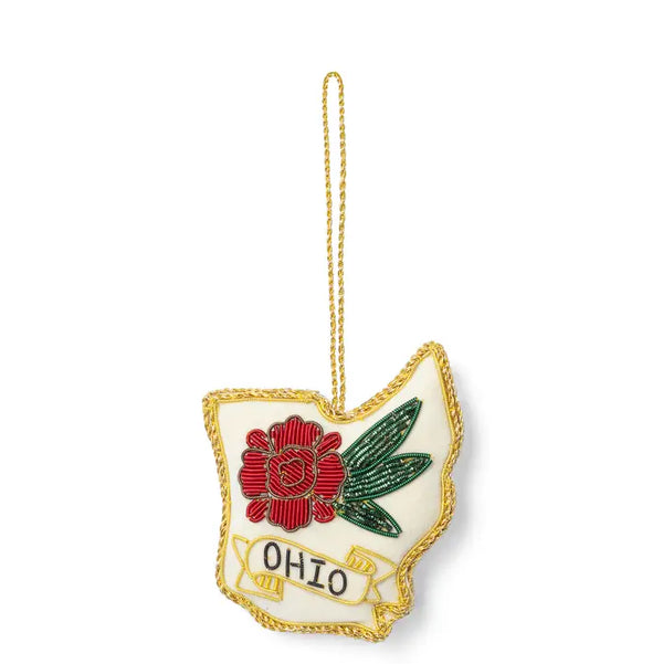Embroidered Plush Ornament Matr Boomie Ohio