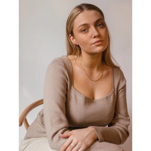 Skinny Snake Chain Necklace Regular Rover & Kin   