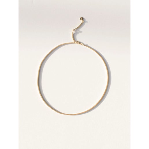 Skinny Snake Chain Necklace Regular Rover & Kin   