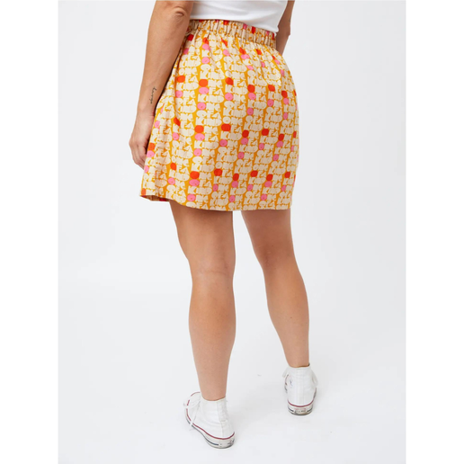 Val OOAK Mini Skirt - Tumeric