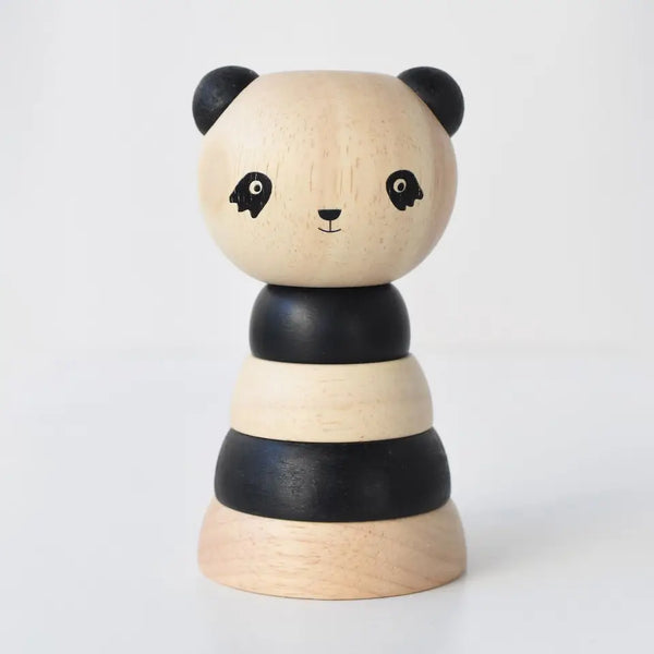 Wooden Ring Stacker Toy