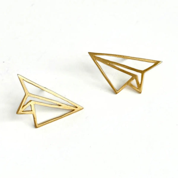 Paper Airplane Earring Fair Anita