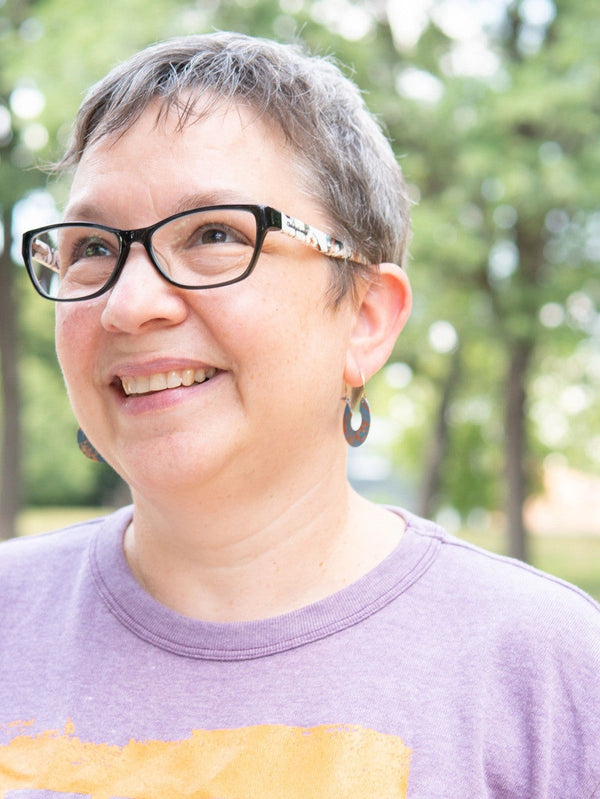 Patina Hammered Earring Fair Anita