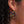 Kantha Peace Sign Earrings
