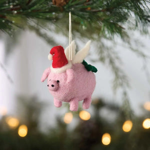 Piggy Tidings Ornament SERRV
