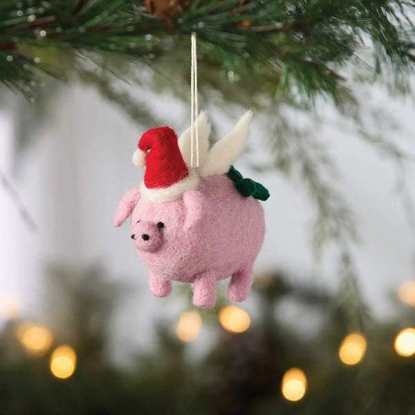 Piggy Tidings Ornament